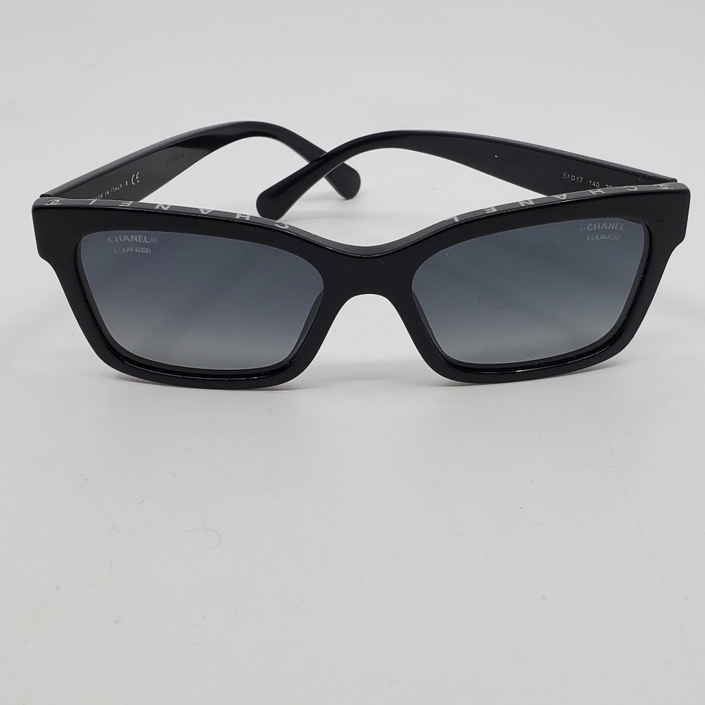 Chanel Square Logo Polarized Sunglasses. - Picture 3 of 11